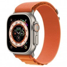 Apple Watch Ultra GPS + Cellular, 49 мм, корпус из титана, ремешок Alpine оранжевого цвета