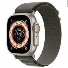Apple Watch Ultra GPS + Cellular, 49 мм, корпус из титана, ремешок Alpine зеленого цвета